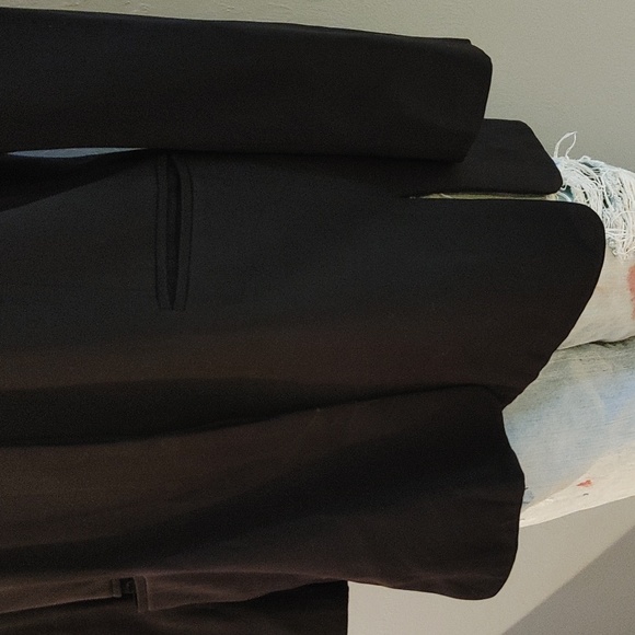 ESCADA Black Wool Button down Blazer Jacket 40 Medium - Picture 15 of 16